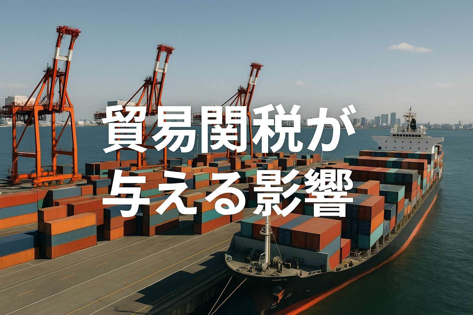2025年アメリカ関税が日本の貿易に与える影響を徹底解説【4月更新】